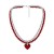 occidental style  fresh sweet love pendant necklace woman