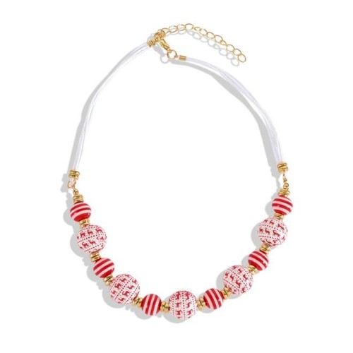occidental style christmas elements beads necklace  fashion all-Purpose clavicle chain