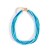 occidental style fashion ethnic style multilayer beads necklace color short style temperament all-Purpose clavic