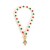 occidental style christmas Pearl necklace  day snowflake christmas tree pendant personality clavicle chain