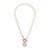 occidental style christmas Pearl necklace  day snowflake christmas tree pendant personality clavicle chain