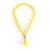 occidental style  christmas beads necklace multicolor all-Purpose clavicle chain