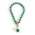 occidental style  christmas beads necklace multicolor all-Purpose clavicle chain