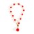 occidental style  christmas beads necklace multicolor all-Purpose clavicle chain