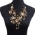 retro white flowers multilayer charm necklace exaggerating occidental style handmade braid Bohemian style