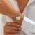 occidental style ins wind love Metal pendant bracelet  Irregularracelet personality