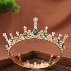  bride circle crown head occidental style Rhinestone married day Headband