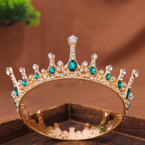  bride circle crown head occidental style Rhinestone married day Headband