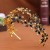 occidental style bride Rhinestone belt head Double layer Headband handmade eyes watch-face Modeling