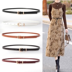 ( black)retro samll belt woman black all-Purpose fashion Cowboy beltins wind l..