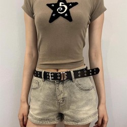 ( black) wind morePU belt woman  personality fashion all-Purpose originalins c..