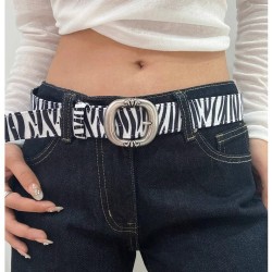 ( zebra)leopard belt woman all-Purpose samll high accessories belt personality..