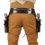 (VKDBK( black) medium retro leather Girdle belt Doublecoslay