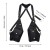 ( black) medium punk retro belt bagOPY leather coin bag