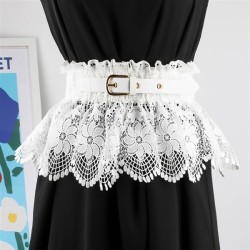 ( / black)textured Girdle woman lace width belt Tightness Girdle all-Purpose o..