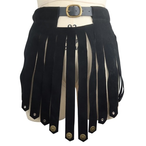 ( black) medium retro leather Rome style