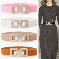 ( black)Autumn and Winter Tightness width belt woman all-Purpose Coat Waist re..