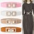 ( black)Autumn and Winter Tightness width belt woman all-Purpose Coat Waist retraction belt occidental style diamond elasti