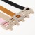 ( black)Autumn and Winter Tightness width belt woman all-Purpose Coat Waist retraction belt occidental style diamond elasti