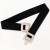 ( black)Autumn and Winter Tightness width belt woman all-Purpose Coat Waist retraction belt occidental style diamond elasti
