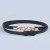 (A  black)black belt woman ornament Waist retraction all-Purpose Pearl buckle women Suit sweater samll belt lady