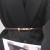 (A  black)black belt woman ornament Waist retraction all-Purpose Pearl buckle women Suit sweater samll belt lady