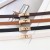 (   black)lady belt woman all-Purpose Coat Waist retraction Korean style high buckle women belt