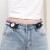 ( black) belt invisible lady Seamless all-Purpose elasticity belt Tightness Cowboy women dress belt