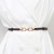 (A   black)fashion all-Purpose chain lady style belt sweater ornament belt Korean style buckle belt girl student