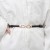 (A   black)fashion all-Purpose chain lady style belt sweater ornament belt Korean style buckle belt girl student