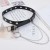 (A)occidental style Modeling beltins super lady belt punk wind student belt retro trendbf