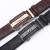(ZD Silver) leisure man crocodile belt personality style Alloy buckle belt