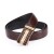 (ZD Silver) leisure man crocodile belt personality style Alloy buckle belt