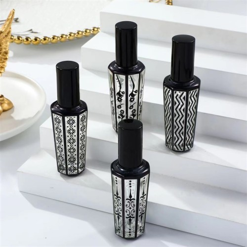(15ML6 electroplated ; Gold;)Fml surfaceUV glass tube aluminum