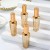 (15ML6 electroplated ; Gold;)Fml surfaceUV glass tube aluminum