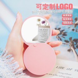 ( white)Round surfacelogo plastic samll