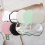 ( white)Round surfacelogo plastic samll