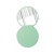 ( white)Round surfacelogo plastic samll