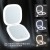 (2311    white) Double surfaceled belt stylex big samll