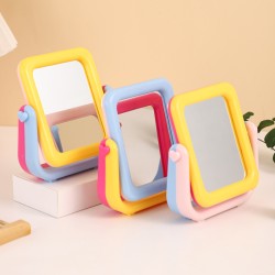 (+)blue patchwork Double surface surface candy colors lovely student samll
