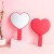( white)big love Korean style lovely girl student advertisinglogo