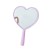 ( black)Korean style Mini samll heart-shaped samll gift patternlogo