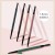 (  1 brown)axfine Double head eyebrow pencil eyebrow pencil Waterproof authentic