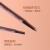 (  1 brown)axfine Double head eyebrow pencil eyebrow pencil Waterproof authentic