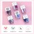 (D 1)Double nail painting No baking surface frosting nail polish two set