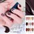 transparent frosting color nail polish No baking lasting