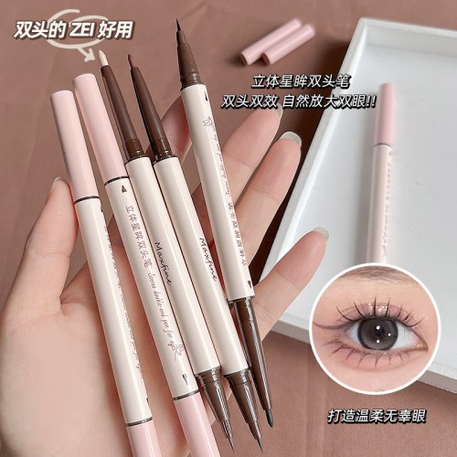 ( .12g+ .5ml)axfine three-dimensional Double head more eyes glue Waterproof lasting