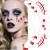 (QT  175) occidental style Waterproof patternalloween tattoo