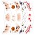 (QT  175) occidental style Waterproof patternalloween tattoo