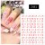 ( whiteKTWG2481  1) nail painting cat lovelyins wind cartoon star cat glue Nail Sticker flower